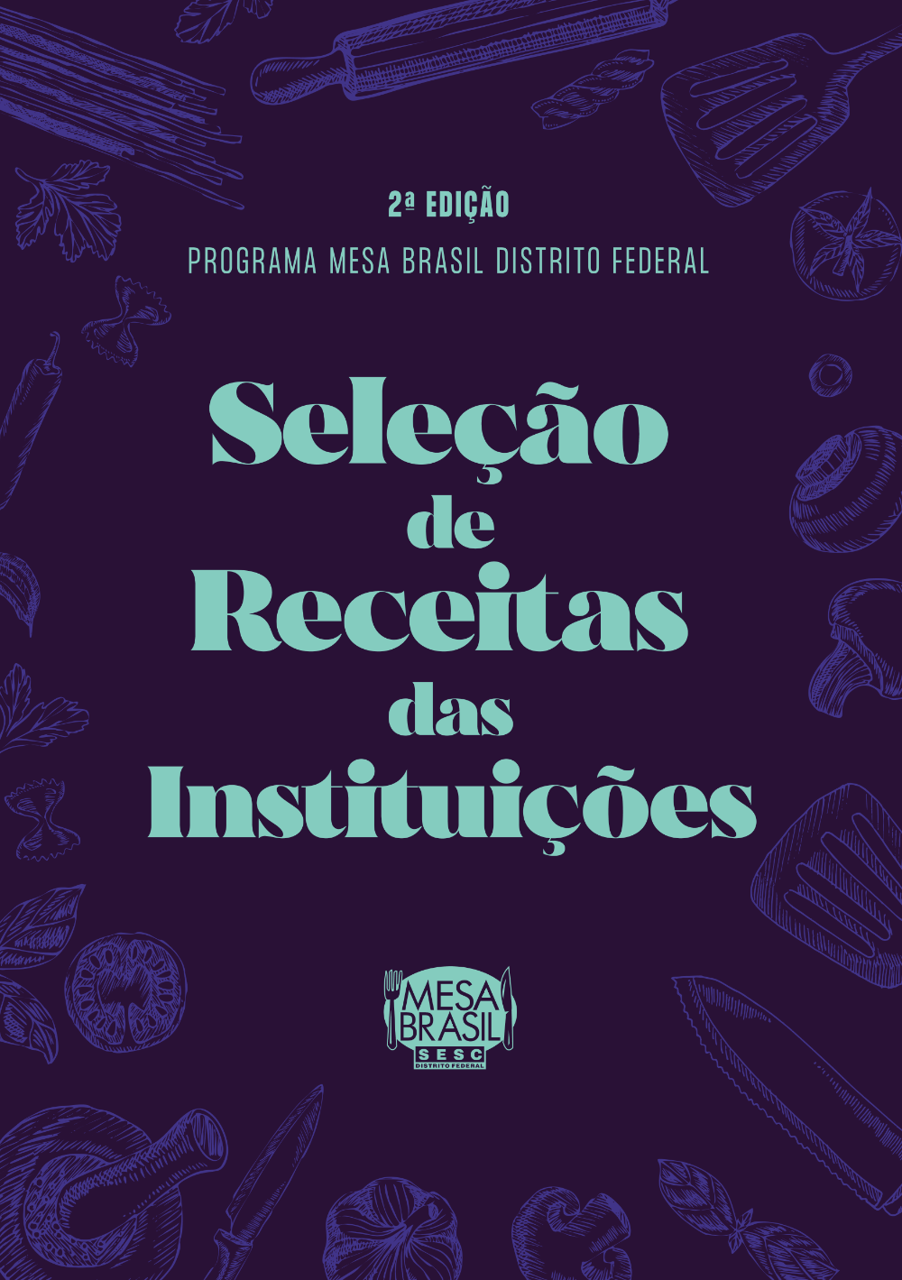 Capa de Seleção de Receitas das Instituições • 2ª Edição